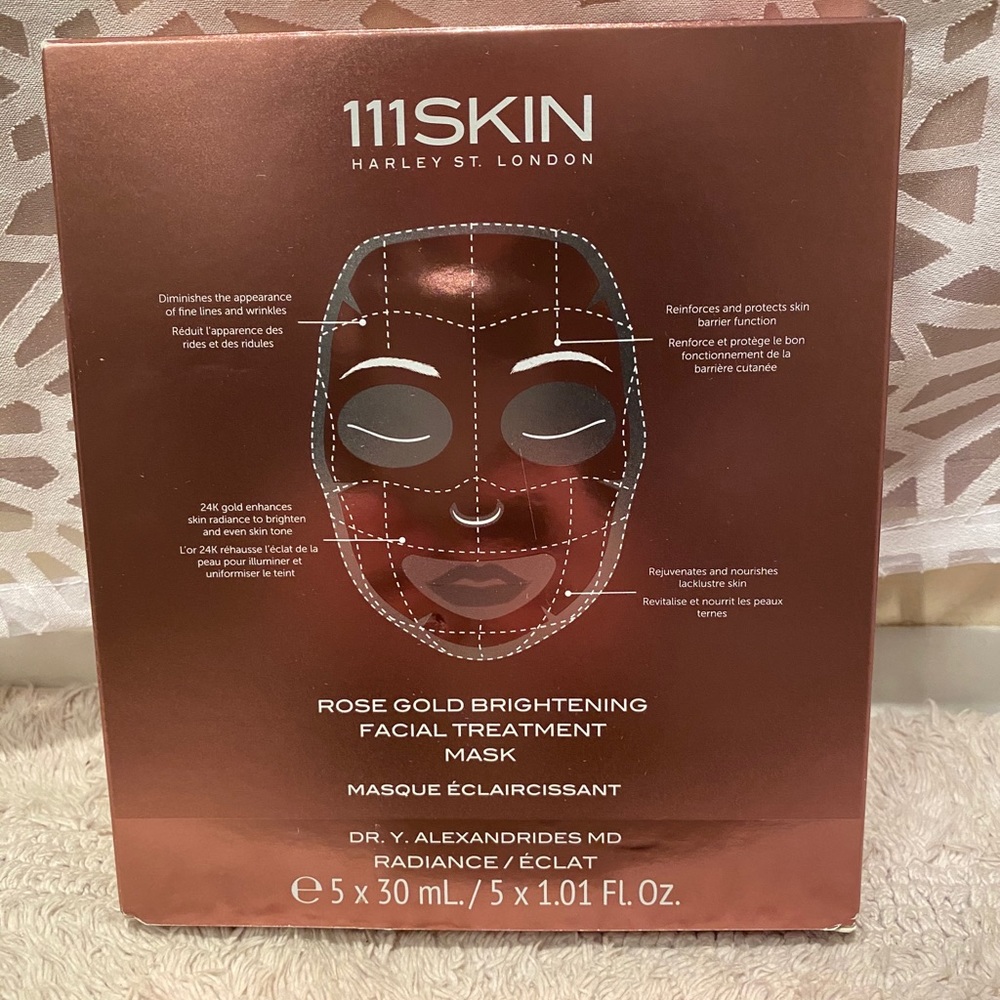 111skin rose gold brightening face treatment
